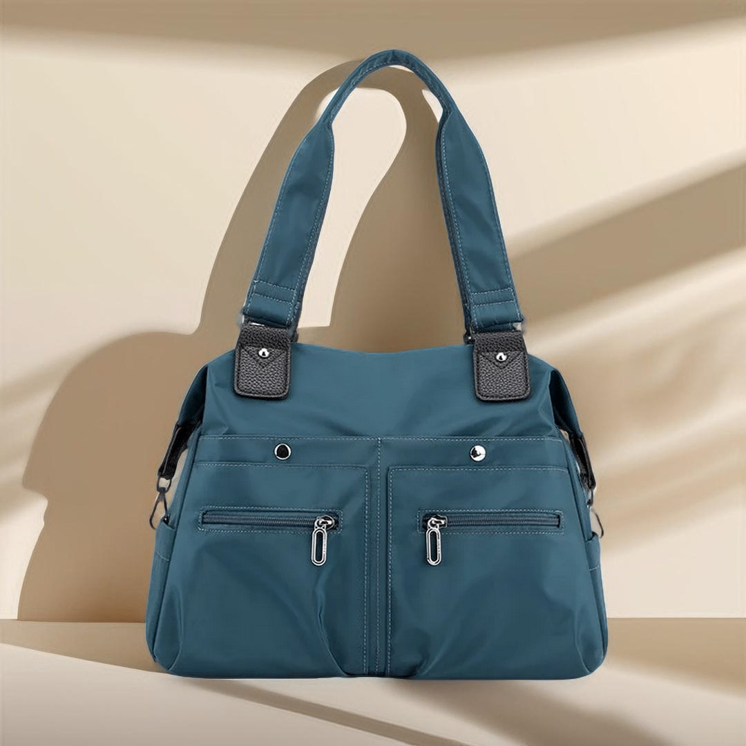 EVA™ Geräumige Umhängetasche aus wasserdichtem Nylon - Floraluxe